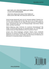 Der Einfluss von Emotionen auf moralische Entscheidungen. Inwiefern hängen emotionale Reaktionen auf moralische Verstöße vom sozialen Kontext ab?