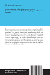 Thai Marriage Migrants in Germany and their Employment Dilemma after the Residence Act of 2005 Thai Marriage Migrants in Germany and their Employment Dilemma after the Residence Act of 2005