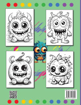 Cute Monsters Coloring Book For Kids Cute Monsters Coloring Book For Kids