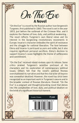 On The Eve A Novel On The Eve A Novel