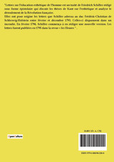 Lettres sur l'éducation esthétique de l'homme Lettres sur l'éducation esthétique de l'homme