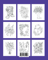 Spring Large Print Adult Coloring Book Spring Large Print Adult Coloring Book