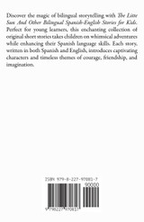 The Litte Sun And Other Bilingual Spanish-English Stories for Kids The Litte Sun And Other Bilingual Spanish-English Stories for Kids
