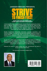 STRIVE TO FINISH FIRST