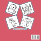 Girly Gems Bold & Easy Coloring Book