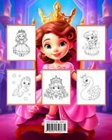 Princess Coloring Book for Girls Ages 3-5 Princess Coloring Book for Girls Ages 3-5
