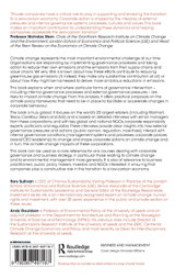 Climate Change and the Governance of Corporations