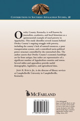 Owsley County, Kentucky, and the Perpetuation of Poverty