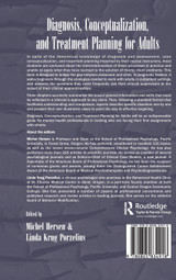 Diagnosis, Conceptualization, and Treatment Planning for Adults Diagnosis, Conceptualization, and Treatment Planning for Adults