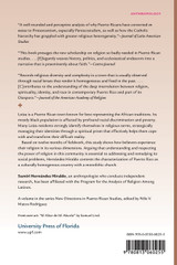 Black Puerto Rican Identity and Religious Experience