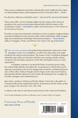 Political Thought and the Origins of the American Presidency