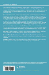 The Routledge Companion to Migration Literature The Routledge Companion to Migration Literature