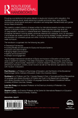 The Routledge International Handbook of Equity and Inclusion in Education The Routledge International Handbook of Equity and Inclusion in Education