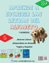 Aprende a Escribir las Letras del Alfabeto y Números-Libro Infantil (Letra Grande)