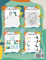 Dinosaurs Activity Workbook for Kids 3-6 Dinosaurs Activity Workbook for Kids 3-6