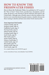 How to Know the Freshwater Fishes