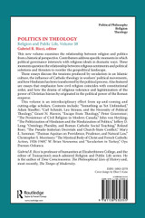 Politics in Theology Politics in Theology