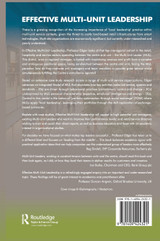 Effective Multi-Unit Leadership