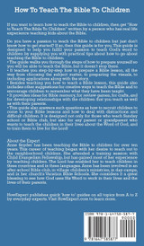 How to Teach the Bible to Children