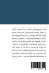 EXPERIENCE OF ELDERLY PEOPLE IN NEPAL