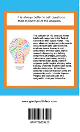 Great Profit Ideas - Pocketbook Series - 100 Ideas (301 to 400)