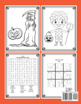 Halloween Activity Book for Kids Ages 4-8 Halloween Activity Book for Kids Ages 4-8
