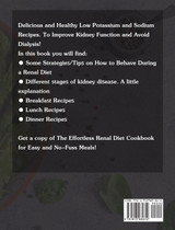 The Effortless Renal Diet Cookbook The Effortless Renal Diet Cookbook