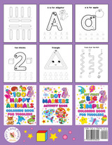 Large ABC Letters, Numbers And Shape Tracing Large ABC Letters, Numbers And Shape Tracing