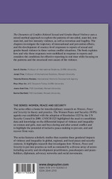 The Dynamics of Conflict-Related Sexual and Gender-Based Violence The Dynamics of Conflict-Related Sexual and Gender-Based Violence
