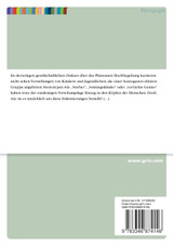 Zum Selbstkonzept hochbegabter Kinder Zum Selbstkonzept hochbegabter Kinder