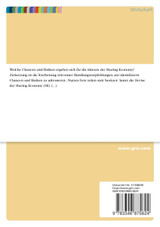 Teilen statt Besitzen. Chancen und Risiken von kollaborativem Konsum in der Sharing Economy Teilen statt Besitzen. Chancen und Risiken von kollaborativem Konsum in der Sharing Economy