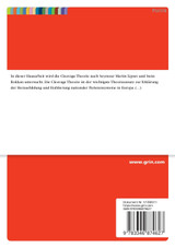 Cleavage Theorie. Lassen sich die vier historischen Konfliktdimensionen nach Lipset und Rokkan im gegenwärtigen belgischen und schweizerischen Parteiensystem wiederfinden?