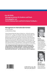 Management Im Internationalen Kontext Management Im Internationalen Kontext