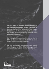 Trainingsbuch für den BaPsy-Studieneingangstest