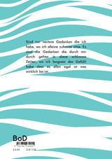 Noch mehr zufällige und tiefe Gedanken Noch mehr zufällige und tiefe Gedanken