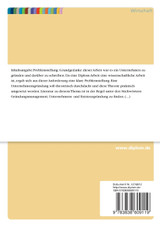 Gründungsmanagement als Projekt