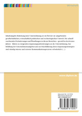 Die Bedeutung der externen Kommunikation für die Unternehmung Die Bedeutung der externen Kommunikation für die Unternehmung