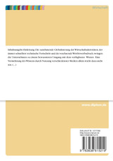 Anforderungen an die Personalentwicklung zur Realisierung einer lernfähigen Unternehmung