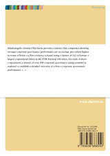 Does Corporate Governance Affect Firm Value?