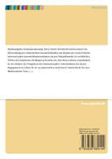 Markteintritts- und Marktbearbeitungsstrategien am Beispiel des chinesischen Automobilmarkts Markteintritts- und Marktbearbeitungsstrategien am Beispiel des chinesischen Automobilmarkts