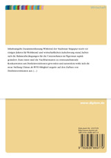 Wettbewerbsstrategien deutscher Unternehmen in Singapur