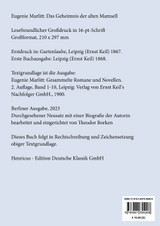 Das Geheimnis der alten Mamsell (Großdruck) Das Geheimnis der alten Mamsell (Großdruck)