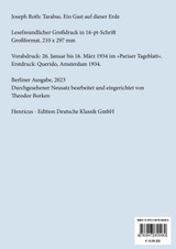 Tarabas (Großdruck)