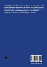 Die Ständegliederung bei den alten Sachsen und Angelsachsen Die Ständegliederung bei den alten Sachsen und Angelsachsen
