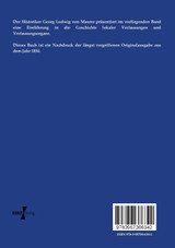 Einleitung zur Geschichte der Mark-, Hof-, Dorf- und Stadt - Verfassung und der öffentlichen Gewalt Einleitung zur Geschichte der Mark-, Hof-, Dorf- und Stadt - Verfassung und der öffentlichen Gewalt
