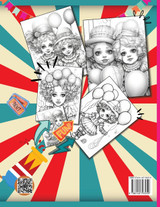 Clown Coloring Book For Kids Clown Coloring Book For Kids
