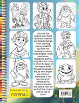 Atlas of Magical Creatures Coloring Book for Boys Atlas of Magical Creatures Coloring Book for Boys