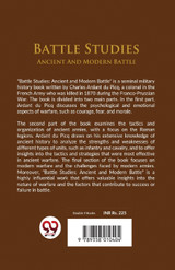 Battle Studies Ancient And Modern Battle