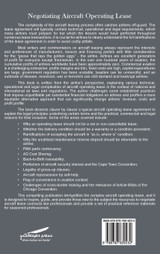 Negotiating Aircraft Operating Lease Negotiating Aircraft Operating Lease