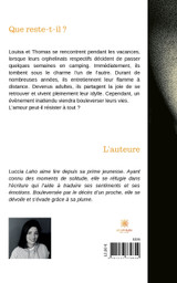Que reste-t-il ? Que reste-t-il ?